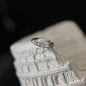 Кольцо-кликер с кристаллами Swarovski