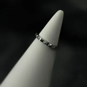 Кольцо-кликер с кристаллами Swarovski
