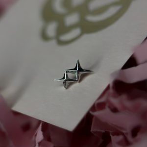 Топ Double Sparkle из белого золота