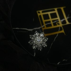 Накрутка Flores jewel из белого золота