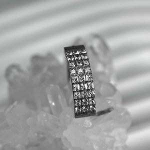 Украшение в пупок с кристаллами Swarovski
