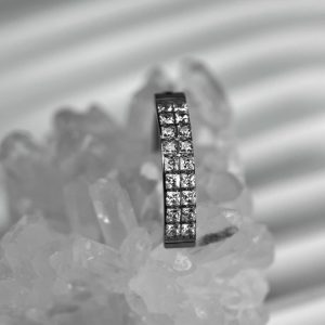 Украшение в пупок с кристаллами Swarovski