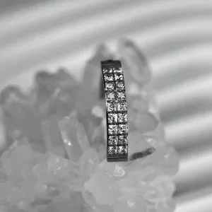 Украшение в пупок с кристаллами Swarovski