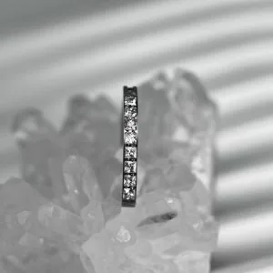 Украшение в пупок с кристаллами Swarovski сердце кристалл