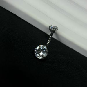 Украшение в пупок с кристаллами Swarovski