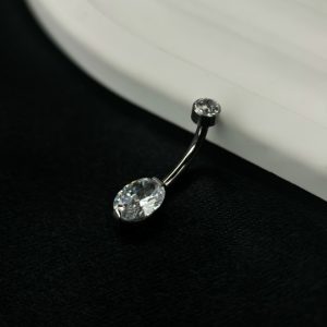 Украшение в пупок с кристаллами Swarovski