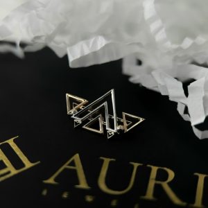 Топ Neos сочетание белого и розового золота