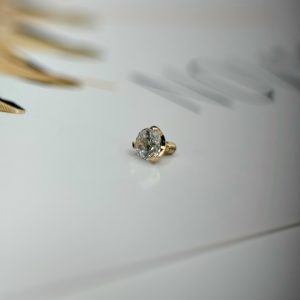 Накрутка 3-Prong-Set Gem из розового золота