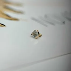 Накрутка 3-Prong-Set Gem из розового золота