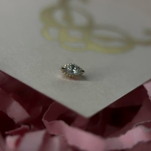 Топ Jag из розового золота с кристаллом Swarovski