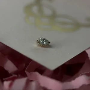 Топ Jag из розового золота с кристаллом Swarovski