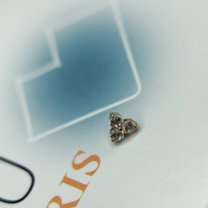 Накрутка Threeleaf из розового золота