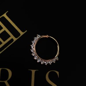 Кольцо-кликер Tiara из розового золота