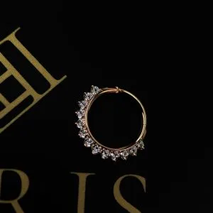 Кольцо-кликер Tiara из розового золота