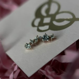 Приум Diversity из розового золота c кристаллами Swarovski
