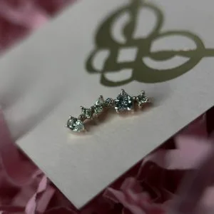 Приум Diversity из розового золота c кристаллами Swarovski