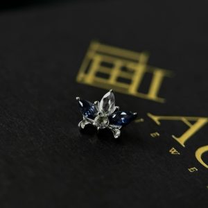 Накрутка Royal Lilic из белого золота