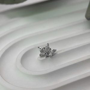 Royal Lily Big в белом золоте