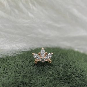 Royal Lily small в розовом золоте