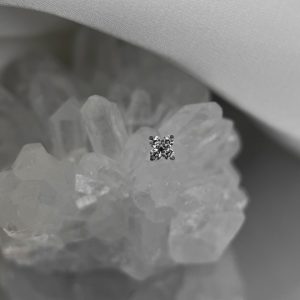 Накрутка с кристаллами Swarovski капля ограненная