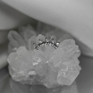 Накрутка с кристаллами Swarovski крупная капля