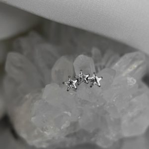 Накрутка с кристаллами Swarovski звезда лучи