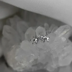 Накрутка с кристаллами Swarovski звезда лучи