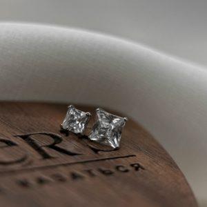 Накрутка с кристаллами Swarovski овал ограненный