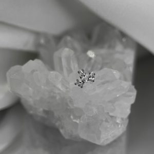 Накрутка с кристаллами Swarovski трио кристаллов