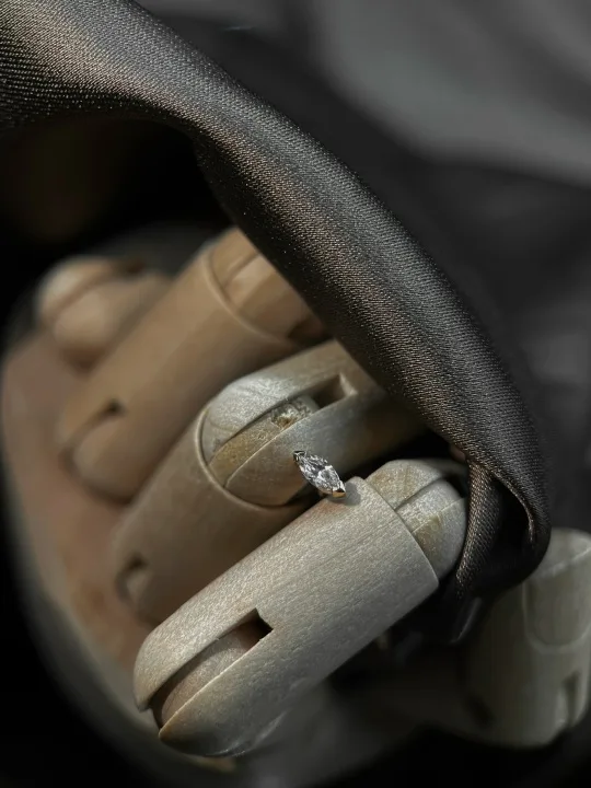 Simple Marquise в розовом золоте 5 мм