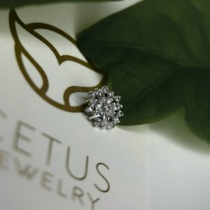 Накрутка Sirius из белого золота