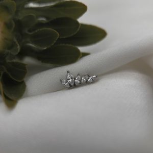 Топ с кристаллами Swarovski