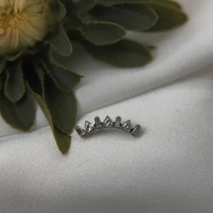 Топ с кристаллами Swarovski корона пять лучей