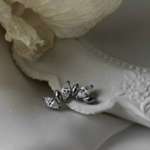 Топ с кристаллами Swarovski
