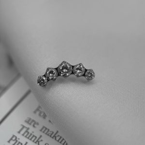 Топ с кристаллами Swarovski