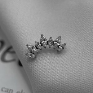 Топ с кристаллами Swarovski