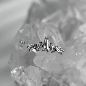 Топ с кристаллами Swarovski