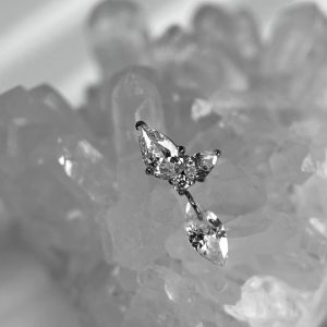 Топ с кристаллами Swarovski