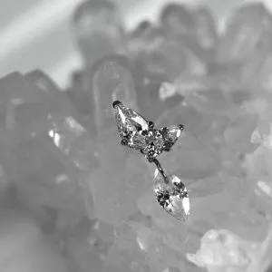 Топ с кристаллами Swarovski