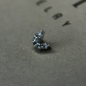 Накрутка Eda из белого золота