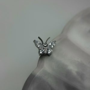 Накрутка Butterfly с кристаллами Swarovski