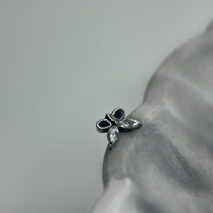 Накрутка Butterfly с кристаллами Swarovski