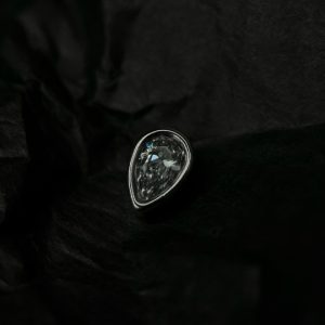 Топ с кристаллом Swarovski глухая оправа